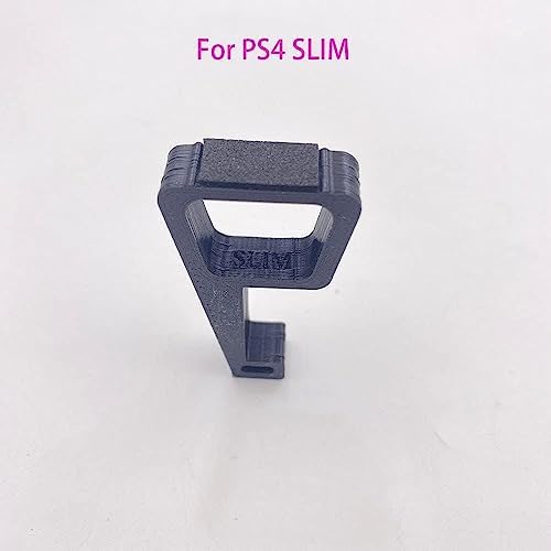 4PCS Cooling Horizontal Version Bracket for PS4 Slim Pro Feet Stand Console Base Flat-Mounted Holder Stand (PS4 Slim) image 4