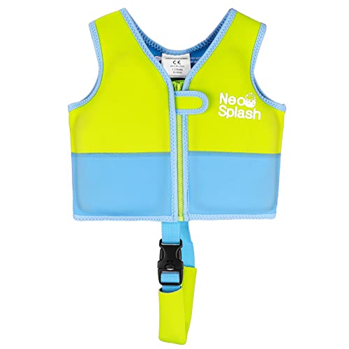 Foto von OSHYLE Kinder Schwimmweste - Jungen Mädchen Neopren Schwimmen Jacke Kleinkind Schwimmen Floating Neopren Schwimmweste für 1–9 Jahre