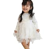 Concevoir de Mode: Cette robe en tulle pour les jeunes enfants est conçue avec une conception à manches longues, un haut en coton côtelé tricoté épissé tulle cake dress design pour que votre enfant ait l'air doux et mignon et élégant.