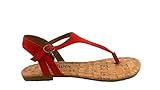 s.Oliver, Damen   Zehensteg Sandalette, 5 5 28113 28, (550 Sangria) (40 EU, 550 Sangria)