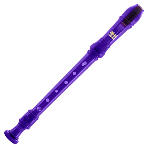 Mad About Rec04 Flauto Dolce Soprano Con Custodia, Scovolino Per Pulizia E Tabella Per Diteggiatura, Viola - 2
