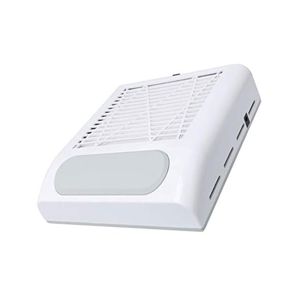 Apofly Staubabsaugung Nail Absauggerät 80W Professionelle Low Noise Nagel-Staub-Vakuum-Extractor Sauggebläse Maniküre… – Bild 8