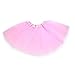 Anleolife 12'' Ballet Tutu Dress Cheap Tutu Skirt Ballet Dance Mini Skirts(pink)