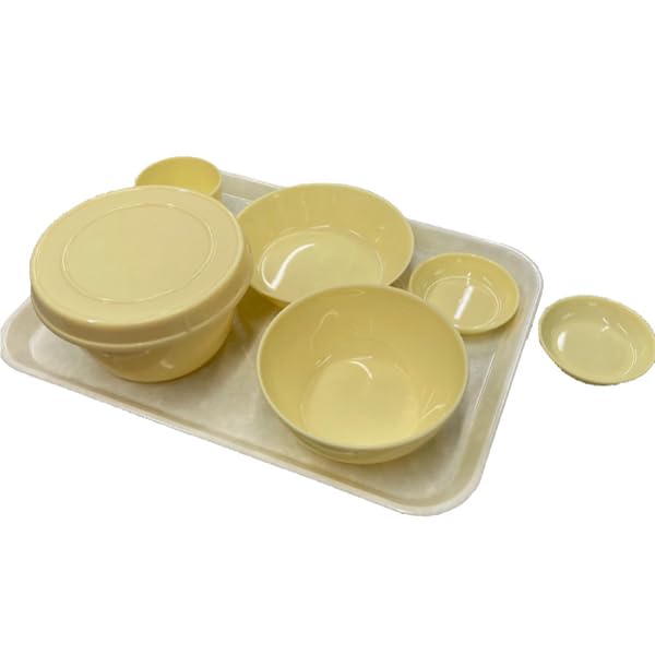 Amazon | 三信化工 ポリプロピレン食器7点セット (飯碗身・飯碗ふた