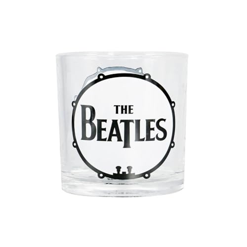 Image of Half Moon Bay The Beatles Classic band Logo Tumbler Glass One Size