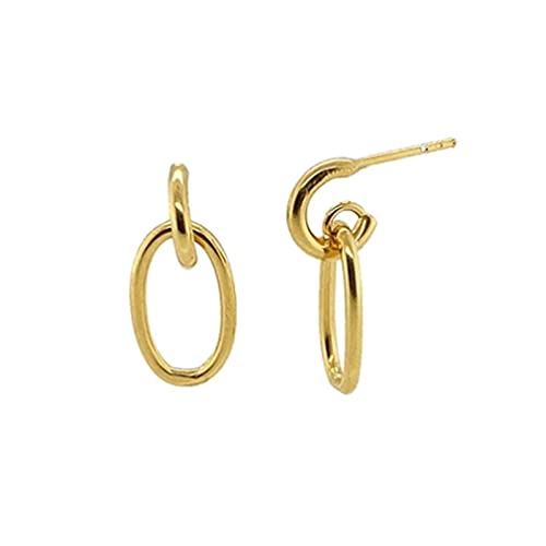 Boucles d'oreilles pour femmes et piercing élégants en acier chirurgical