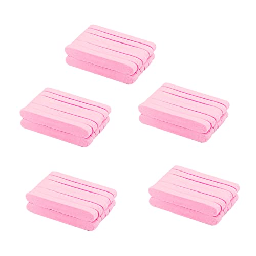 FOMIYES 96pièces Éponges Visage Compressées Pour Nettoyage Doux Peau Exfoliant Visage Poudre Puff Maquillage Nettoyant Portable Rose