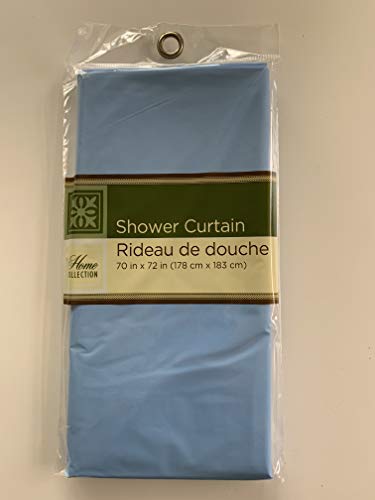 Home Collection Shower Curtain (Light Blue) #TOP27
