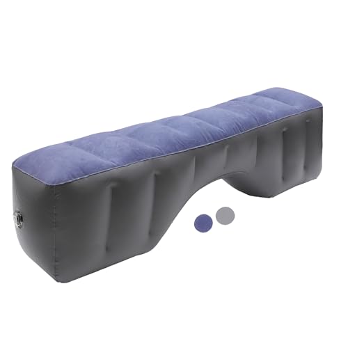 A ABSOPRO Car Mattress Sleeping Mat Air Bed for Napping Travel Blue Gray - Image 6