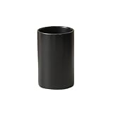 RabyLeo Japanese Minimalist Black and White Style Handleless Straight Ceramic Mug