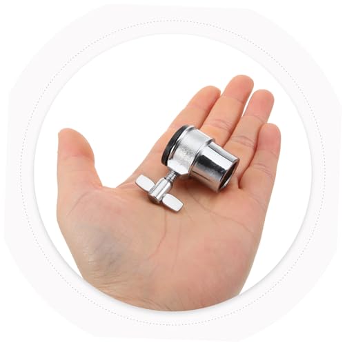 Levemolo Ajustador de tornillo de soporte para batería compatible con modelos de soportes de batería, fácil instalación y mayor estabilidad para instrumentos de percusión miniatura 6