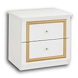 Diseño real: el juego brilla con un bonito diseño barroco. Llévate el sueño de un ambiente real en tu propia casa con estos muebles decorados en blanco y dorado.