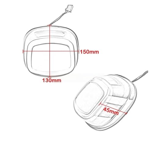 Luz de freno LED para Harley Big Twin 99-Up soluciona fallos luz 6
