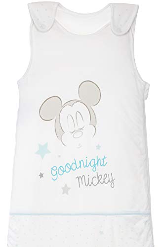 Saco de dormir para beb�, para todo el a�o, de algod�n, con motivos de Mickey Mouse, 6-18 meses, aprox. 90 x 45 cm, TOG 2,5