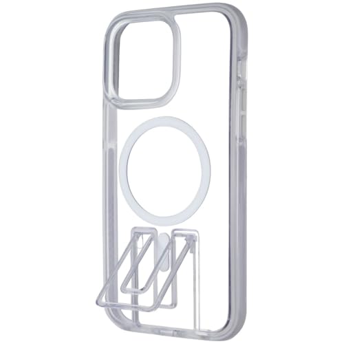 Coque iPhone 14 Pro Max tech21 Evo Crystal avec béquille intégrée blanche