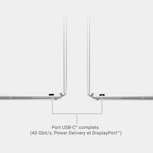 Dell XPS 13 Copilot+ PC 9345 Ordinateur Portable InfinityEdge 13.4" FHD+ Snapdragon X Elite Qualcomm Adreno Graphique de RAM SSD Win 11 Home Clavier rétroéclairé AZERTY Français - vue 10