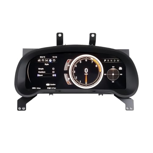 Tablero LCD de coche para Lexus RX 2016-2021 con panel de instrumentos digital multifunción 6