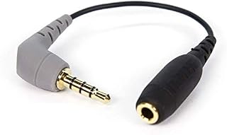 Rode SC4 3.5mm TRS to TRRS Microphone Cable Adaptor, 3 Inches