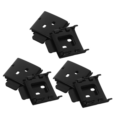 HOLIDYOYO 6pcs Blind Brackets Window Blinds Roller Replacement Accessory Accessory Roller Replacement Parts Kit Brackets Fittings Black