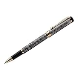 zoohot Ancient Silver Jinhao Dragon Rollerball Pen, Vintage Pens Collection, Business Pen (0.5mm)