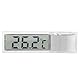 TOPINCN Digitales Aquarium-Thermometer, 3D-Aquarium-Thermometer mit Großem LCD-Display, Reptilien-Thermometer, Elektronische Transparente Temperaturanzeige Zur Messung der Wassertemperatur