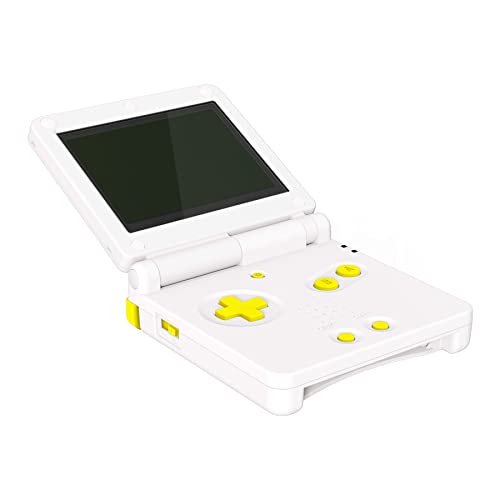 Image of eXtremeRate Sunflower Yellow Custom Full Set Buttons for Gameboy Advance SP, Replacement A B L R Button Power On Off Volume Button D-pad Key for GBA SP Console - Console NOT Included