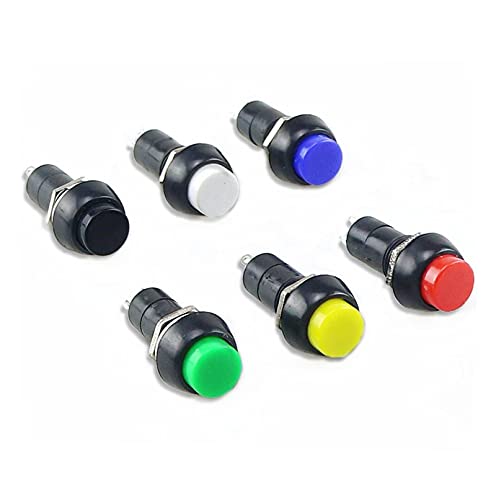 Bouton d'alimentation réinitialisation automatique 12mm 3A contact instantané