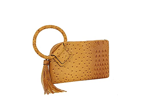 Image of Womens Clutch Purse Wristlet Wallet Evening w /Hand Strap Casual Formal Vegan Leather - Metro Muse