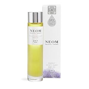 NEOM Perfect Night’s Sleep Body Oil – 28ml | Lavender & Jasmine Essential Oil | Hydrate & Nourish | Scent to Sleep
