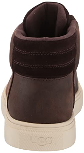 Ugg Men's Baysider High Weather Sneaker, Grizzly Leather, 10 #TOP2