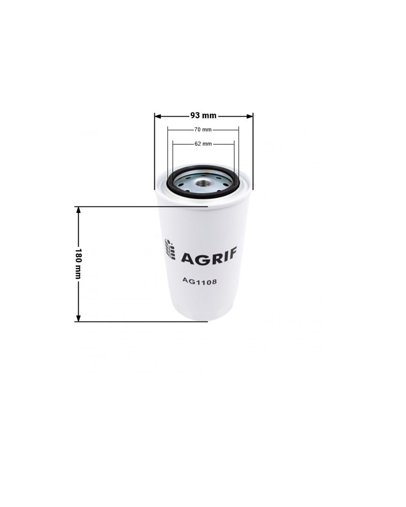 Filtro de combustible AG1108 – Filtro de repuesto para tractor y maquinaria agrícola