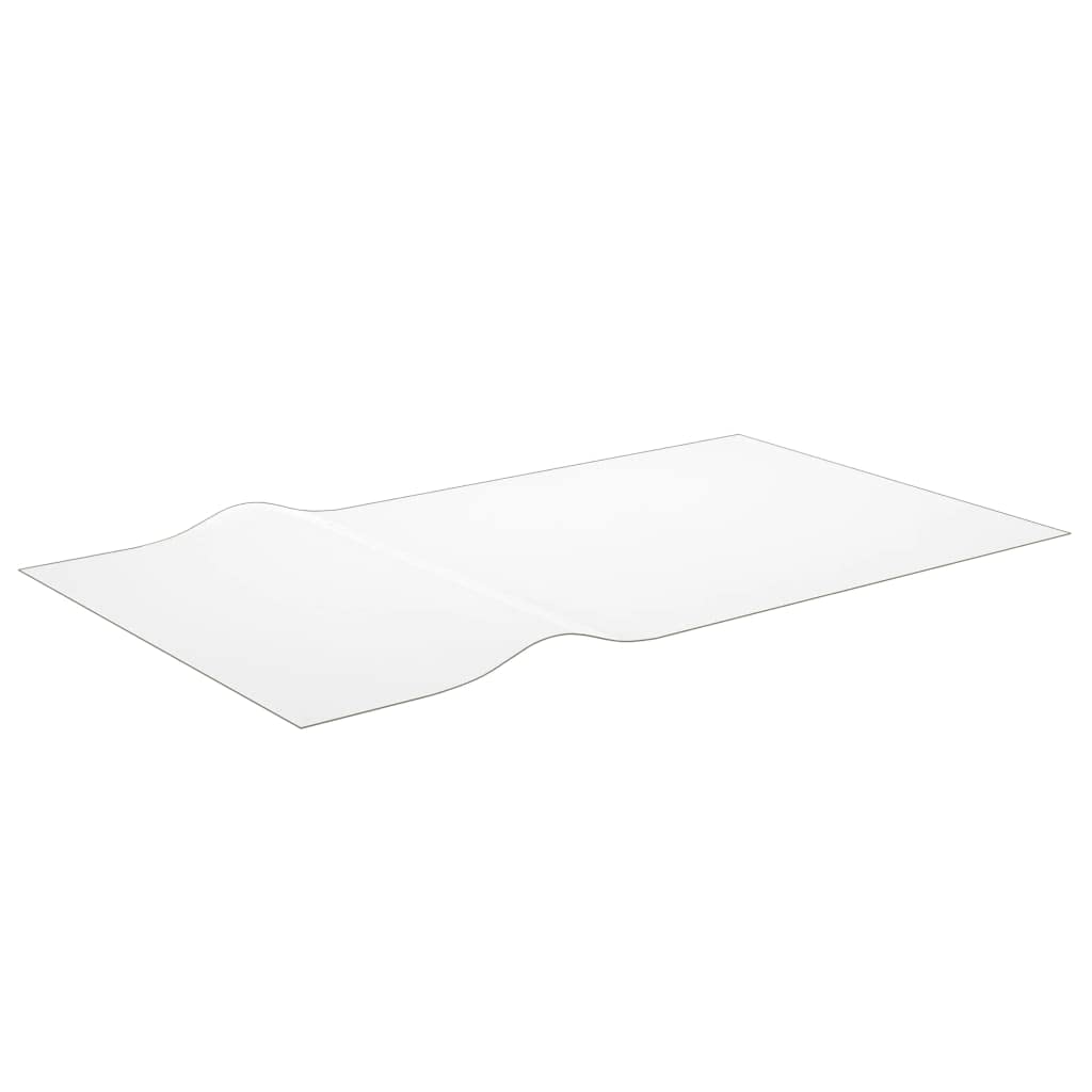 Protector de mesa transparente de PVC, 200 x 100 cm, grosor de 1,6 mm, para comedor, oficina, cocina, jardín, para proteger la mesa y las patas de los muebles de arañazos