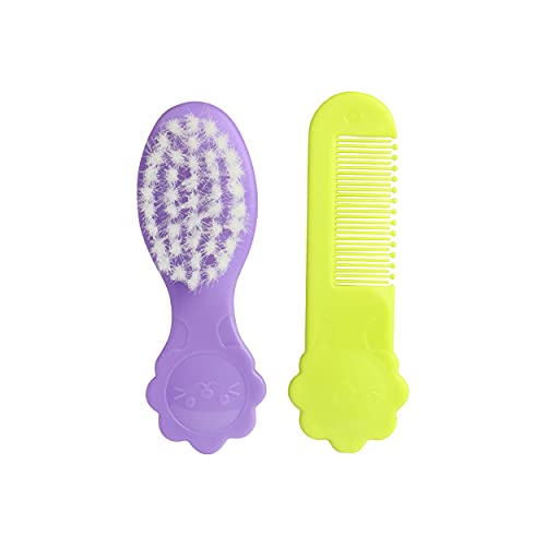 Image of Pigeon Comb & Brush Set | Baby Grooming Kit