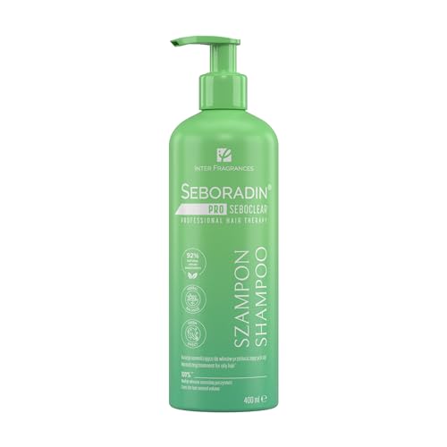 Seboradin Shampoo Haarshampoo für fettendes Haar - Reinigung und Feuchtigkeit - Pro Seboclear 400 ml
