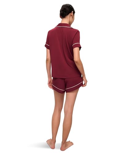 Image of Eberjey Gisele Rib Relaxed Short PJ Set