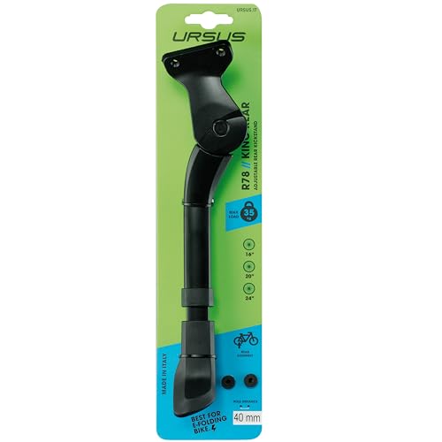 Base in plastica ottimizzata CABALLETE TRAS.URSUS KING MINI 16-24 40mm ALU.NEGR