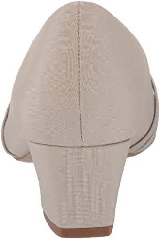 Easy Street Women's Pump, Oatmeal Linen,9 N US | Image 2