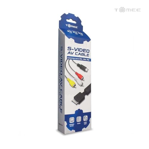 Image of Tomee S-Video AV Cable for PS3 / PS2 / PS1