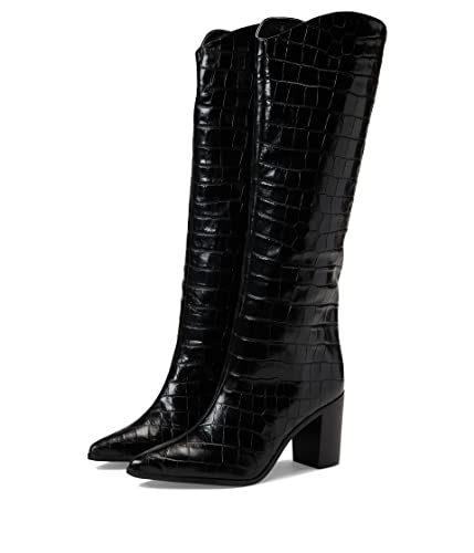 Schutz Maryana Block Black 7.5 M #TOP2