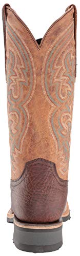 Lucchese Bootmaker Women's Ruth Western Boot Chocolate/Peanut 7 B Us #TOP2