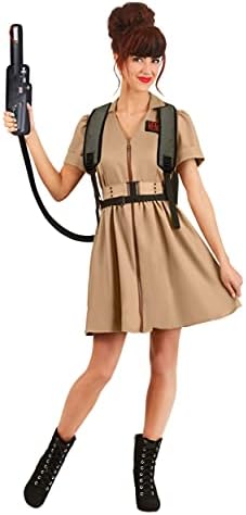 Women's Ghostbusters Costume Dress | Paranormal Halloween Outfit ...