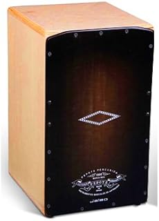 CAJON RUMBERO - Pepote (Jaleo) Colores (Tapa Marron) (28,5 x 29 x 47 Cm.)
