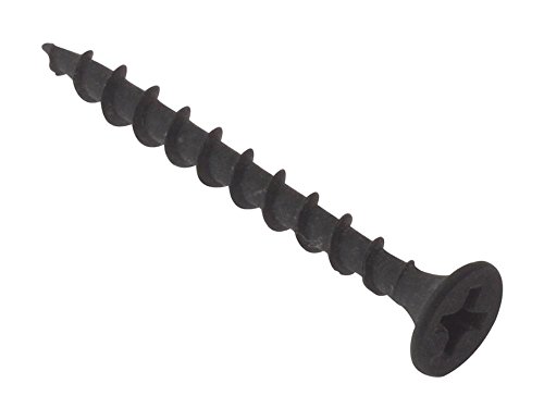ForgeFix Drywall Screws Coarse Thread | 4.2 x 100mm | Black Phosphate | Box 500
