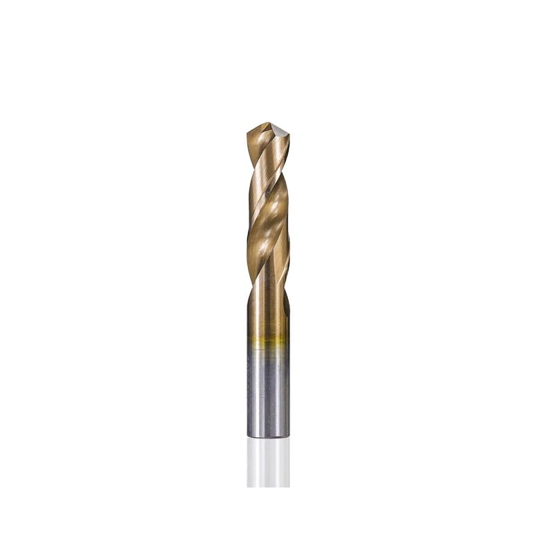 Broca Helicoidal De Carburo De Tungsteno, Revestimiento De TiCN, Taladro Sólido De Base De Carburo Para Perforación Metalúrgica Dura,10x35x65