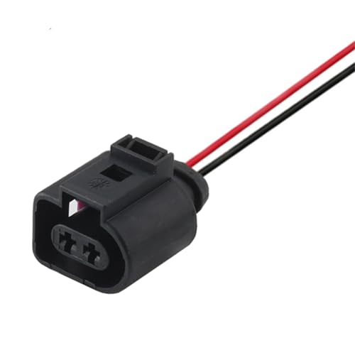 Conector de 2 pines para reparar bobina de encendido en VW, arnés eléctrico de 15cm