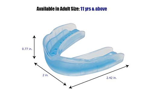 Coollo Sports Boil And Bite Mouth Guard Bb Custom Fit Sport Mouthpiece For Basketball thumb #5