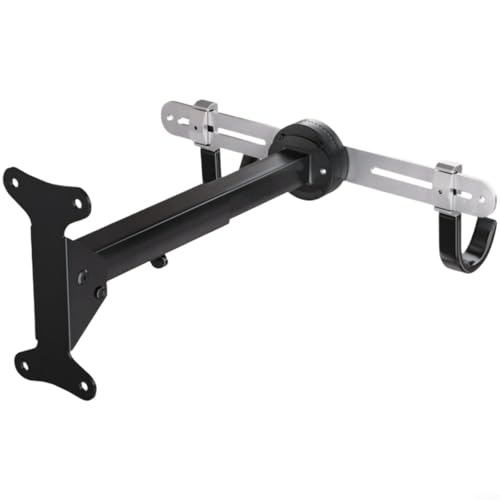 Soporte de pared para bicicleta ajustable y plegable de aleación en pack de 2 unidades 3