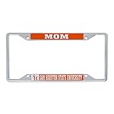 Desert Cactus Sam Houston State University Car Accessories Bearkats Metal License Plate Frame and Tag Holder for Front or Rear of Car (Mom)
