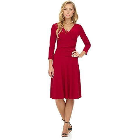 Rekucci Women's Crossover Tummy Control Dress Cover