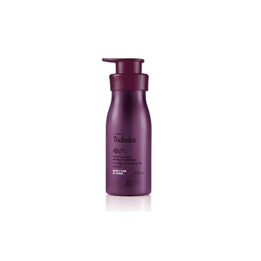 Creme Desodorante Nutritivo Para o Corpo Tododia Romã e Flor de Amora, Fórmula Vegana, 400ml Natura